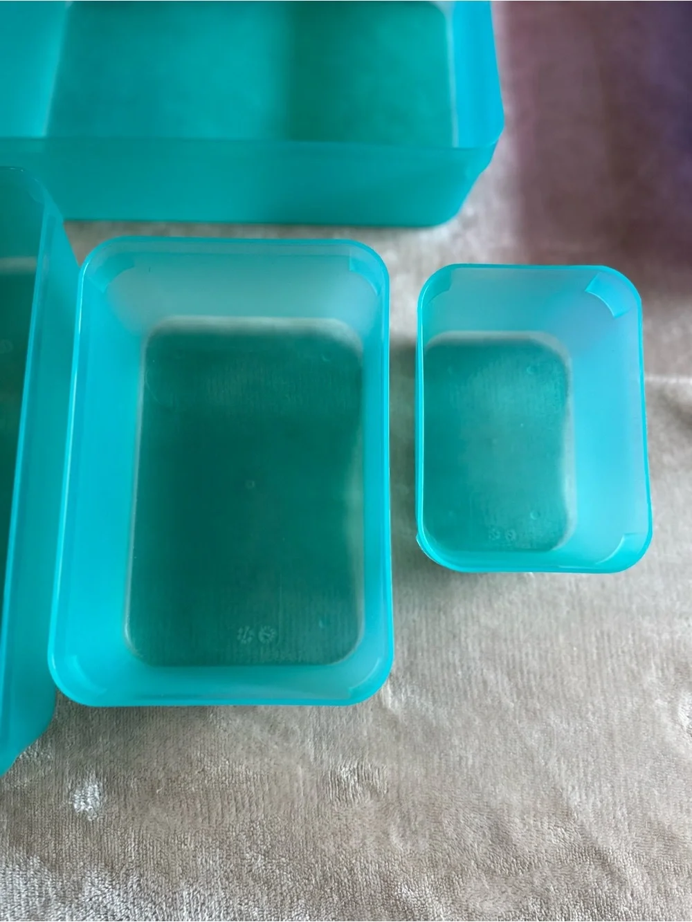 Aqua Storage Container Set - 4 Piece